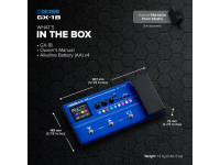 <b>BOSS GX-1B BASS MULTI-EFFECTS Visor a Cores NEW!</b> <b>BOSS GX-1B BASS MULTI-EFFECTS Visor a Cores NEW!</b>